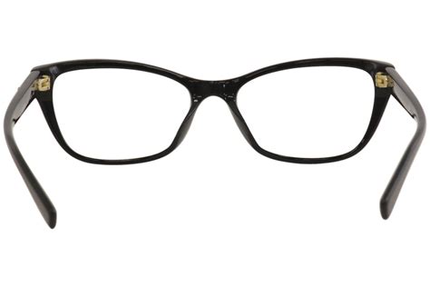 versace 1249 frame|Versace Women's Eyeglasses VE/3249 VE1249 GB1 Black Full .